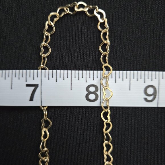 18k Bracelet openheart link design - Picture 10 of 11